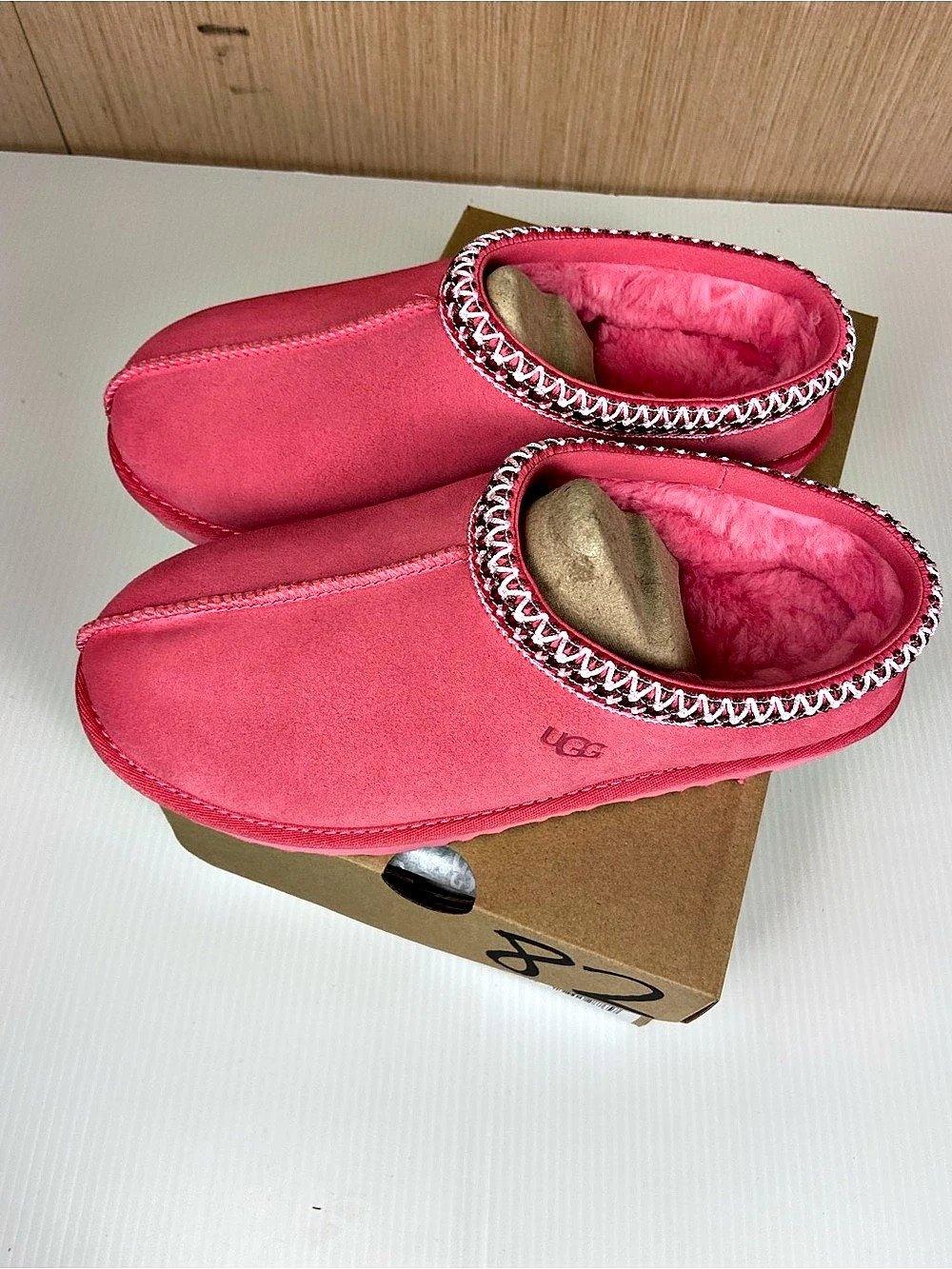 UGG Tasman II Pink Bloom Youth 6 / Women’s 7.5 New in Box - Picture 6 of 15